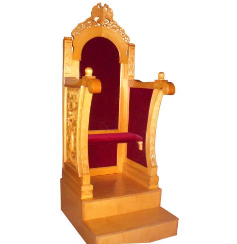 Abbot Throne , byzantine carving